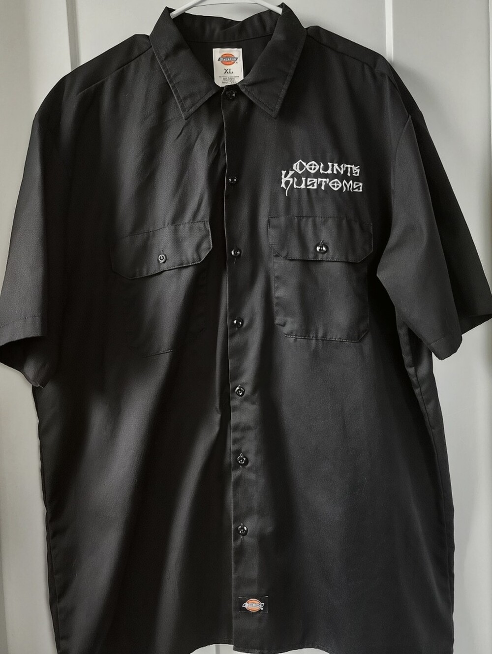 NWOT XL Count's Kustoms Work Shirt